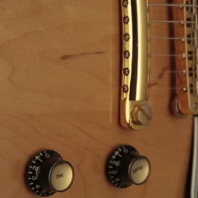 all original 1976 Gibson Les Paul Custom NATURAL w/ohsc VERY CLEAN!!!  Natural image 14