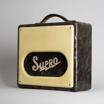 Supro  Super Model 1606 Tube Amplifier (1958), ser. #X85494. image 3