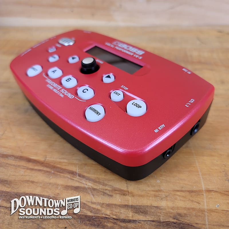 Boss VE-5 Vocal Processor - Red | Reverb