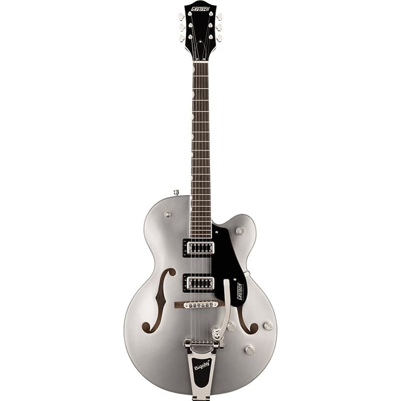 Gretsch G5420T Electromatic Classic Hollow Body Single-Cut Bigsby Electric Guitar, Airline Silver image 1