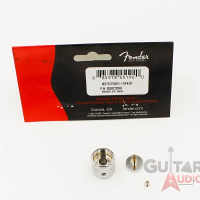 Genuine Fender Telecaster/Precision Bass S-1 Switch Metal Dome Knob Assembly image 1