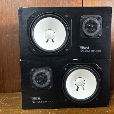 Pair YAMAHA MODEL NS-10M Studio Monitor Speakers RARE model image 1