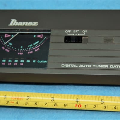 IBANEZ Digital Auto Tuner DAT6 from 1980's Dark Gray image 2