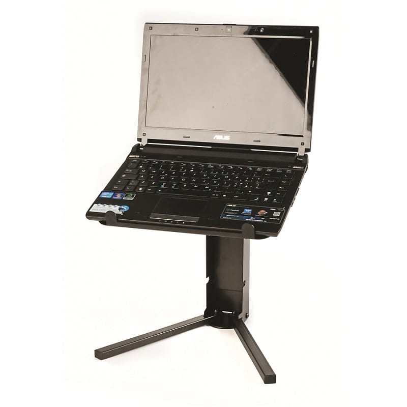 Portable Folding Laptop Stand Black, AxcessAbles