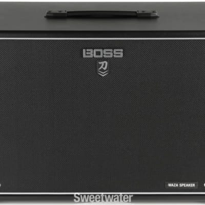 Boss Katana Waza 2x12" Electric Guitar Cabinet, Black image 4