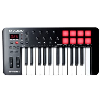M-Audio Oxygen 25 MKV 25-Key Keyboard Controller with Smart Scale Mode and Built-in Arpeggiator