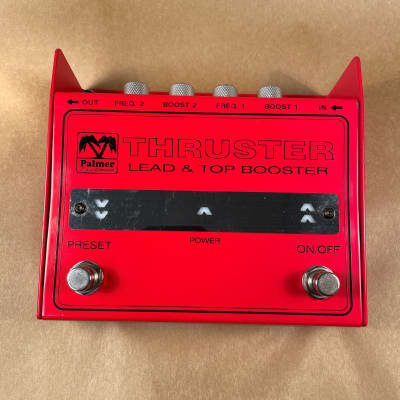 Palmer Thruster Lead and Top Booster Pedal for sale