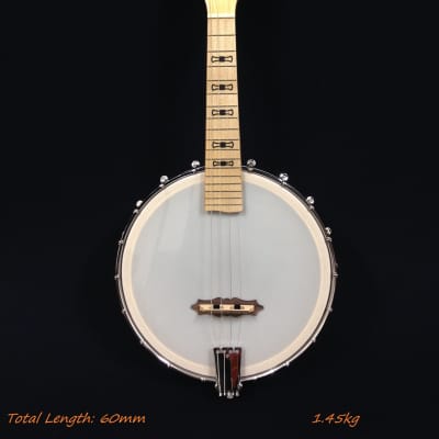 Caraya Concert Size All Maple Open-Back Banjo Ukulele,Banjolele,4-String |BJ-24| image 1