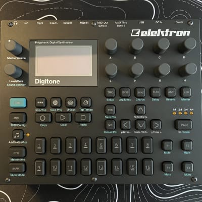 Elektron Digitone 8-Voice Digital Synthesizer 2018 - Black