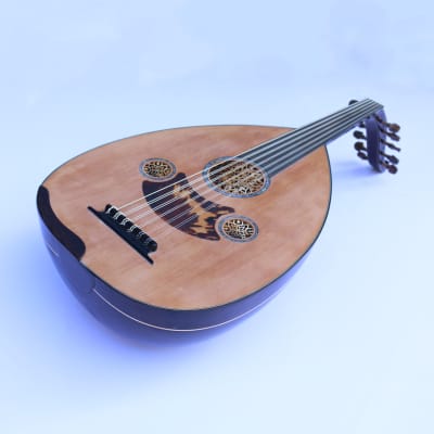 Special Turkish Oud MCO-405 | All Solid Handmade Oud String Musical Instrument Aoud Ud image 5