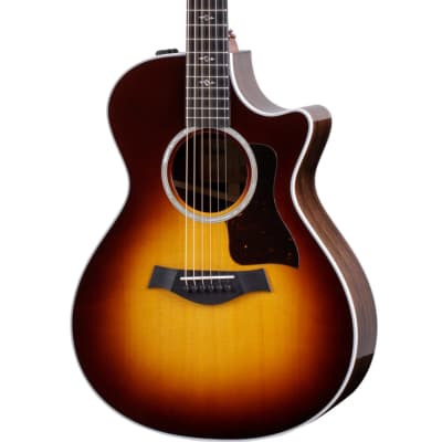 Taylor 412ce-R Grand Concert Acoustic Electric Guitar - Tobacco Sunburst Top for sale