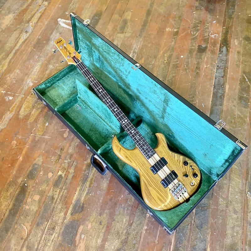 Aria pro II SBR80 Super bass 1981 Natural original vintage Reverb