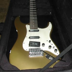 Schecter Vintage 1980s Schecter USA Scorcher Guitar!TW Doyle Pickups!Gold/Rosewood!RARE! image 3