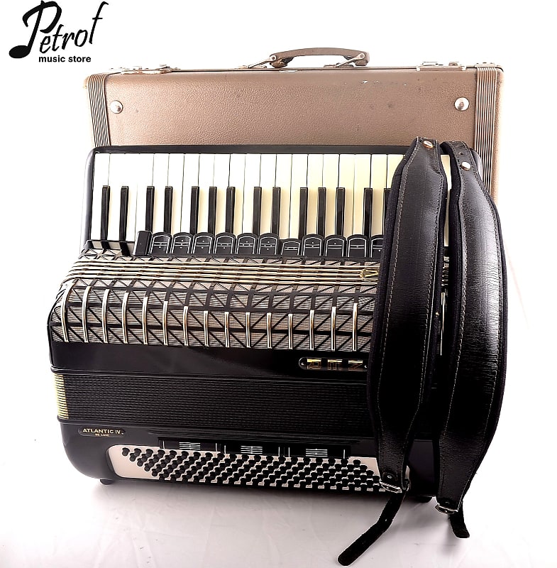 Top German Made Accordion Hohner Atlantic IV de luxe 120 Reverb