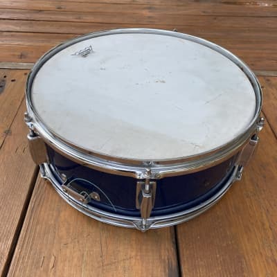 Vintage MIJ Snare Drum 60’s Blue Sparkle (Pearl) image 2