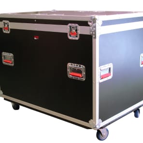 Gator G-TOURTRK4530HS Truck Pack Trunk 45x30x30" w/ Dividers and Casters
