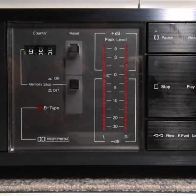 1984 Nakamichi BX-1 Stereo Cassette Deck New Belts & Serviced 10-2022 Excellent Condition #761 image 3