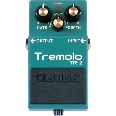 used Boss TR-2 Tremolo with XTS Multi Mode Mod, Mint