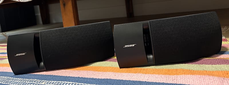 Bose 161 Bookshelf Speakers (L &amp; R, Black)  			