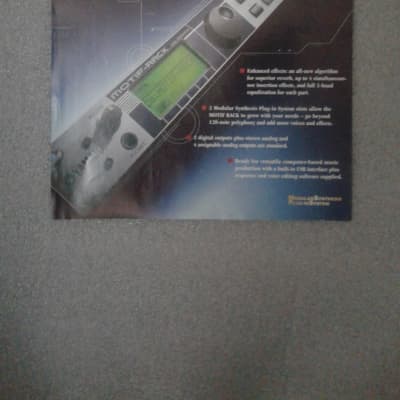 Yamaha Motif-Rack original product release brochure