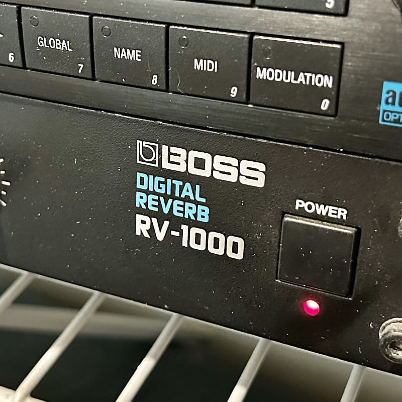 Boss RV1000 Digital Reverb Rack Unit 1990 Reverb