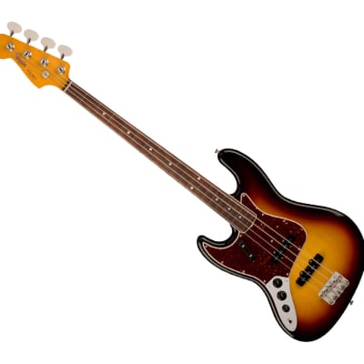 Fender American Vintage II 1966 Jazz Bass LH - 3-Color Sunburst w/ Rosewood FB image 1