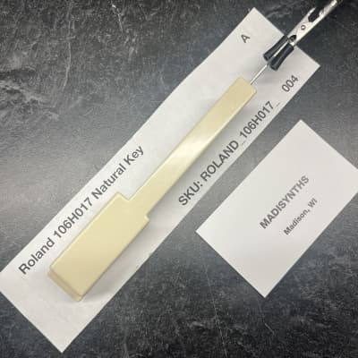 ORIGINAL Roland Replacement A Key (Matsushita SK-1xx Keybeds) (106H017) for Jupiter-4, System-100/700, SH-1/2/3/3A/5/7, RS-505, VP-330, Promars, etc