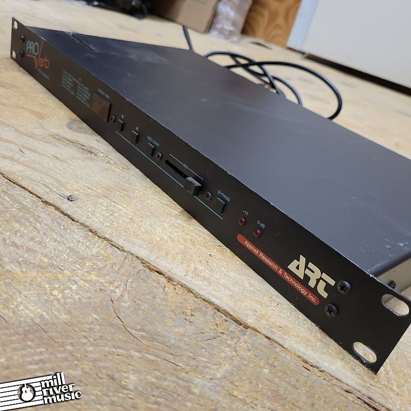 ART PROVerb Reverb Rack Effects Processor Used