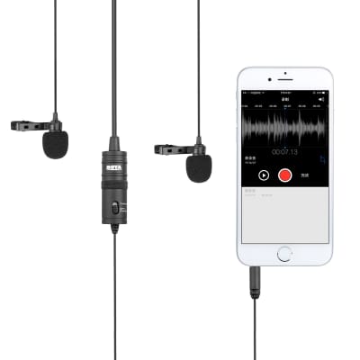  Shure MVL Lavalier Microphone for iPhone & Tablet - External  Clip On Mini Lapel Mic for Video Recording & Vlogging with 3.5mm Connector,  Windscreen, Mount & Carrying Pouch : Musical Instruments