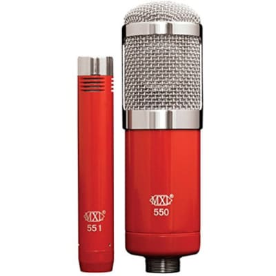 MXL MXL-550/551R Recording Microphone Kit includes (1) 550 & (1) 551 mic image 1