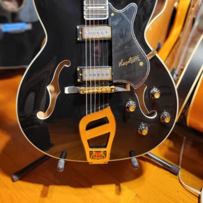 Hagstrom ’67 Viking II Hollowbody Body - Black Finish image 2