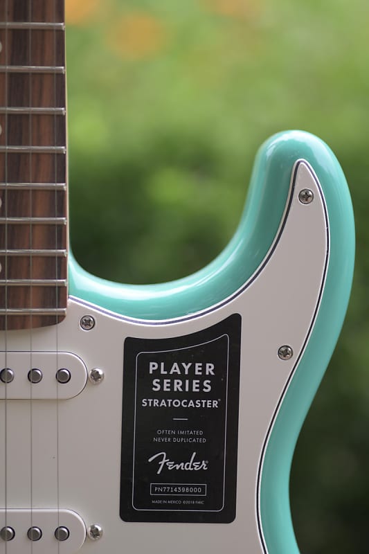 Fender Player Stratocaster PF - Sea Foam Green