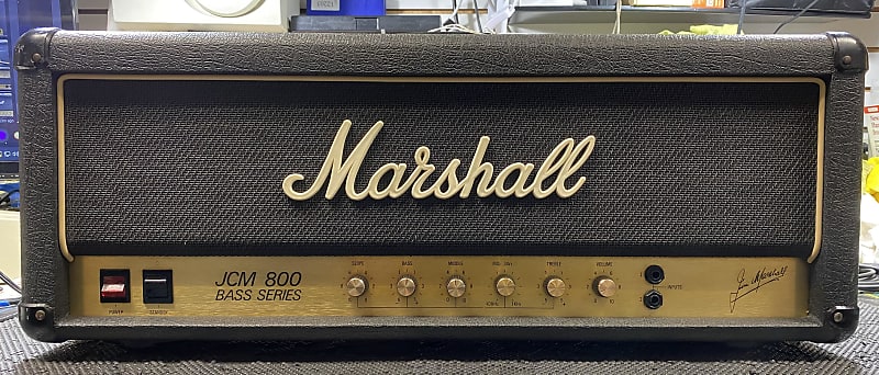 1981 Marshall Super Bass JCM 800 MK II Model 1992 - 100 Watt Tube Head