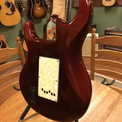 1996 Ernie Ball Music Man Silhouette Special HSS Candy Red image 14