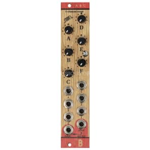 Bastl Instruments ABC Eurorack 6 Channel Mixer Module (Wood) image 1