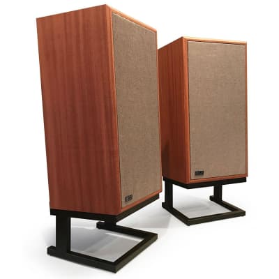KLH Model Five Floorstanding Speaker, English Walnut image 10