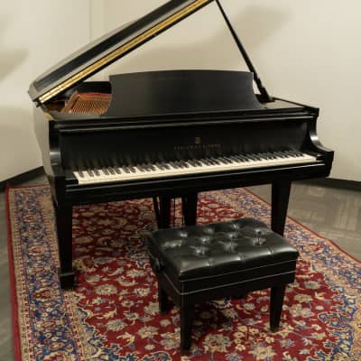 Steinway & Sons 5'7" Model M Grand Piano | Satin Ebony | SN: 466703 image 3