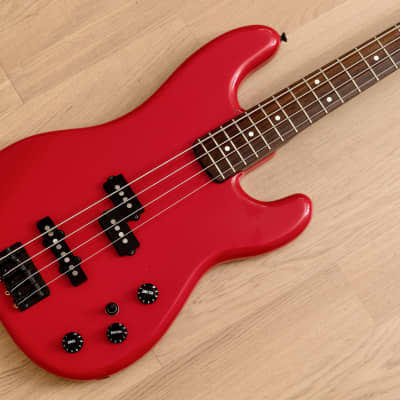 1986 Fender Boxer Series Jazz Bass Special PJ-555 Vintage PJ Bass Torino  Red, Japan MIJ Fujigen | Reverb Deutschland