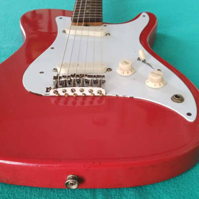 Fender Bullet S-1 with Rosewood Fretboard Vintage Original Production USA Fullerton Made Dakota Red 1981 - 1982 Red image 7