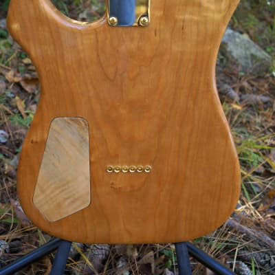 Black River Guitars - Custom HH Stratocaster 2023 - Ambrosia Curly Maple & Cherry image 6