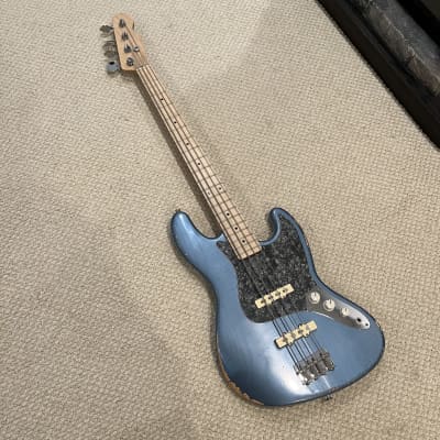 Musikraft MJT Jazz Bass Project - Lake Placid Blue | Reverb