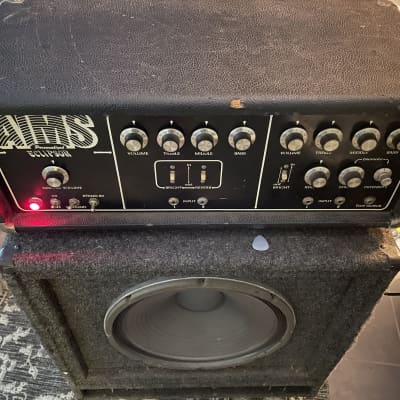 AIMS Dual KT88 2 Channel Master Volume Bass or Guitar Amp Head 120 Watt Mid 70’s image 16