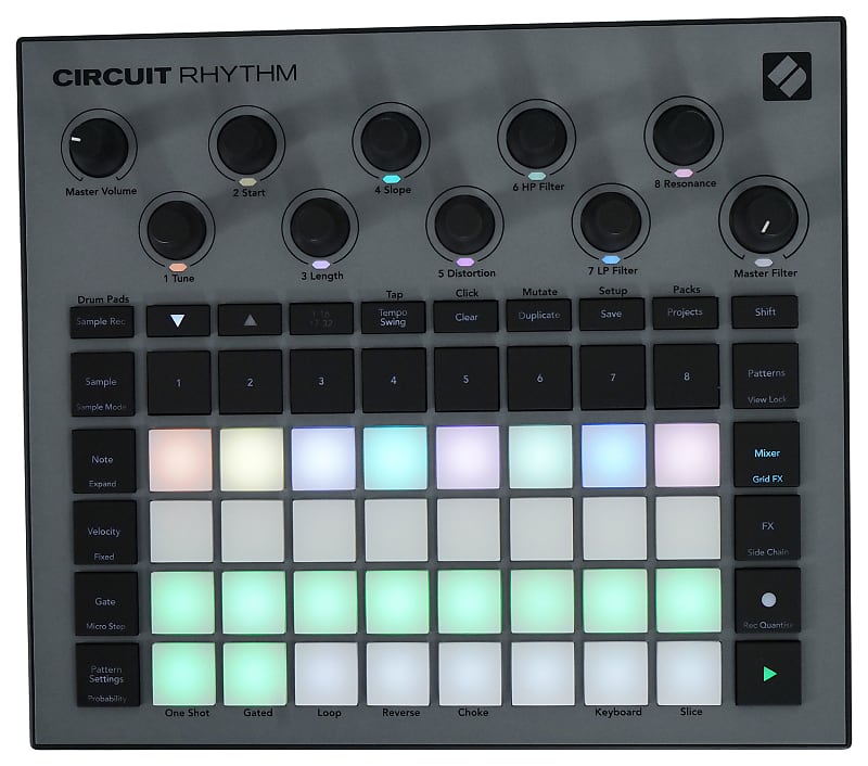 Novation Circuit Rhythm Beatmaking Sampler Groovebox/Drum Machine