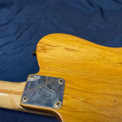 Fender American PARTS Telecaster Guitar - re-finished / routed for humbuckers 1972 - Local Pickup Only image 20