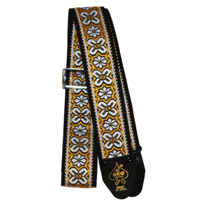 Ace Vintage Reissue Greenwich Guitar Strap by D'Andrea - Made in the USA image 1