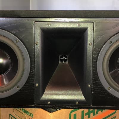 Klipsch KLF-C7 Center Channel Speaker Black Satin | Reverb