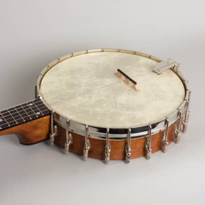 Bart Reiter  Tubaphone 5 String Banjo (2003), ser. #2261, black gig bag case. image 7