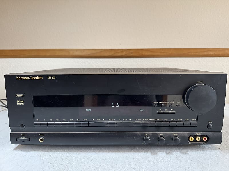 Harman Kardon AVR300 6.1 Channel Audiophile HiFi Stereo Home Theater Receiver  			