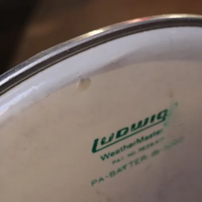 Ludwig 16" Smooth White Drum Head Vintage imagen 4