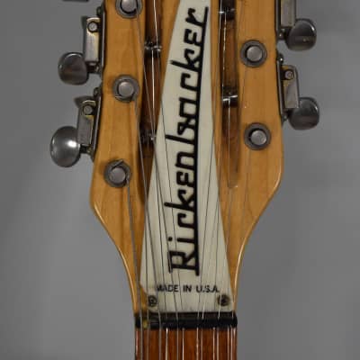 1980 Rickenbacker 450/12 Mapleglo Finish 12 String Electric Guitar w/HSC image 15